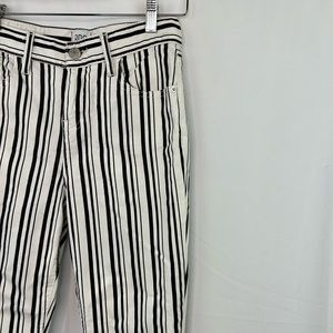 UO striped high waisted denim